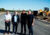 El gobernador Llaryora recorrió las obras que se realizan en el autódromo